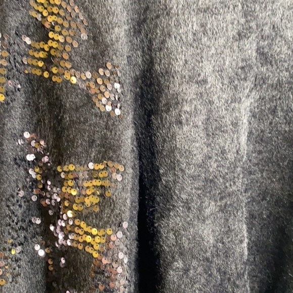 Alfani Embellished Sequin Eyelash Sweater - Picture 5 of 7